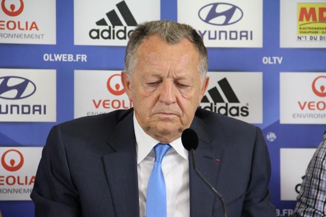 Jean-Michel Aulas Président de l'Olympique Lyonnais