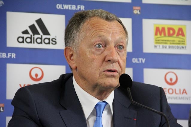 Jean-Michel Aulas Président de l'Olympique Lyonnais