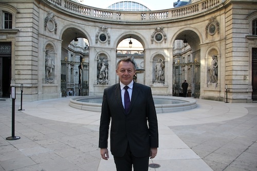 Thierry Braillard, à l'hôtel de ville de Lyon. Nommé secrétaire d'Etat aux Sports. © Pierre Maier