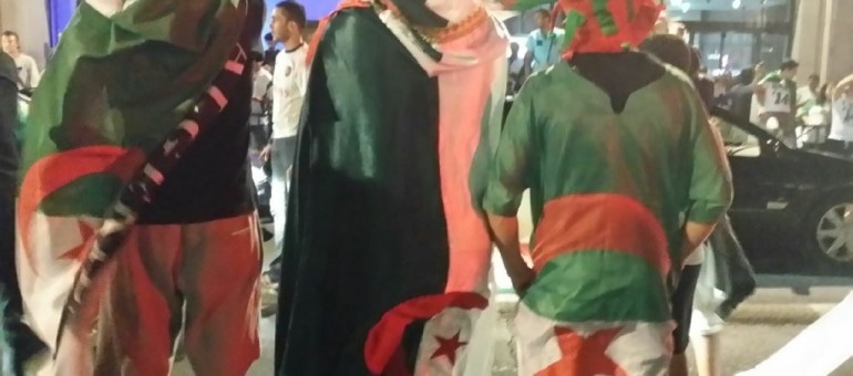 Algérie-Russie à Lyon : fête, projectiles, lacrymo et canons à eau