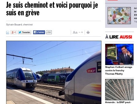 « Je suis cheminot à la SNCF et voici pourquoi je suis en grève »