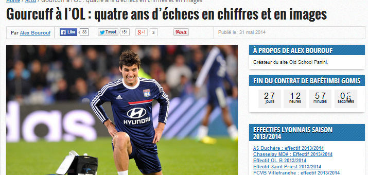 Yoann Gourcuff : le bilan de quatre ans d’échecs à l’OL