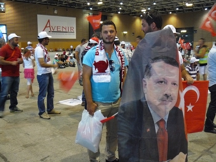 Erdogan à Lyon : meeting controversé pour la plus grande communauté turque de France