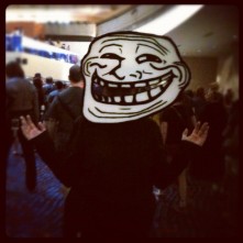 Trollface (Sarah Hickox/Flickr/CC)