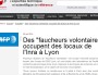 À Lyon, des « faucheurs volontaires » ont occupé des locaux de l’Inra