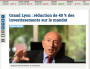 Grand Lyon : Gérard Collomb baissera les investissements de 40% sur la prochaine mandature