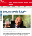 Grand Lyon : Gérard Collomb baissera les investissements de 40% sur la prochaine mandature
