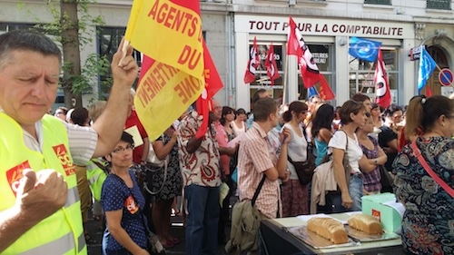 Agents de la future Métropole de Lyon : “on est maltraités”