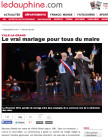 Un maire contre le « mariage pour tous » célèbre l’union de son fils… homosexuel