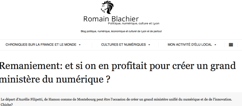Remaniement : et si on en profitait pour créer un grand ministère du Numérique ?