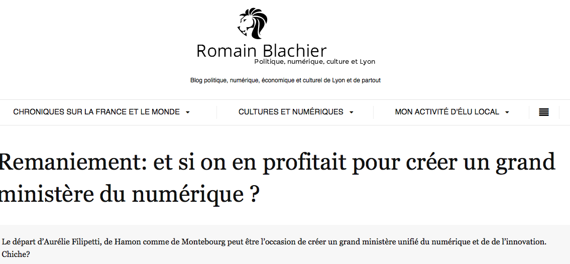 Remaniement : et si on en profitait pour créer un grand ministère du Numérique ?