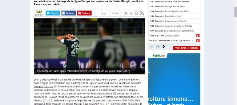 OL, l’histoire d’une chute
