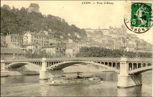 Pont d'Ainay entier Lyon
