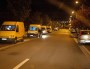 Camionnettes de prostituées dans la zone d'activité d'Ampère Techsud à Gerland. Photo prise en novembre 2011, avant l'arrêté de septembre 2014 qui leur interdit, outre le stationnement, l'accès à la zone d'activité d'Ampère Techsud. ©Natacha Boutckevitch