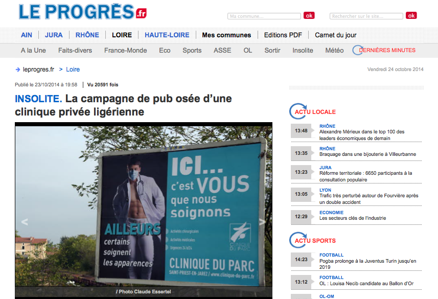 Les fameuses affiches de la campagne.