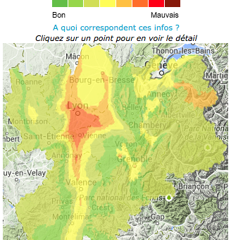Enième pic de pollution à Lyon, le rallumage des chauffages en cause