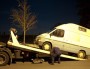 Une camionnette de prostituée enlevée par la fourrière dans la ZAC "Ampère Techsud" en novembre 2011.