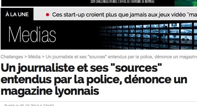 Un journaliste de Lyon Capitale entendu par la police lyonnaise