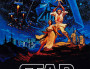 Le tout premier poster de Star Wars par les frères Hildebrandt, 1976, avant la sortie du film. Source : dailygeekshow.com.