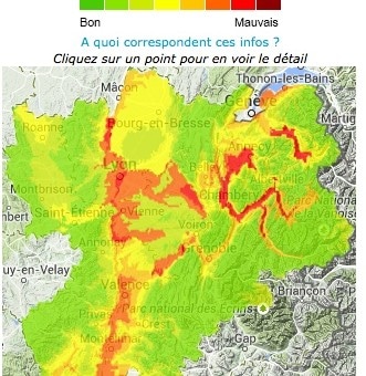 En Rhône-Alpes, deuxième pic de pollution de l’automne