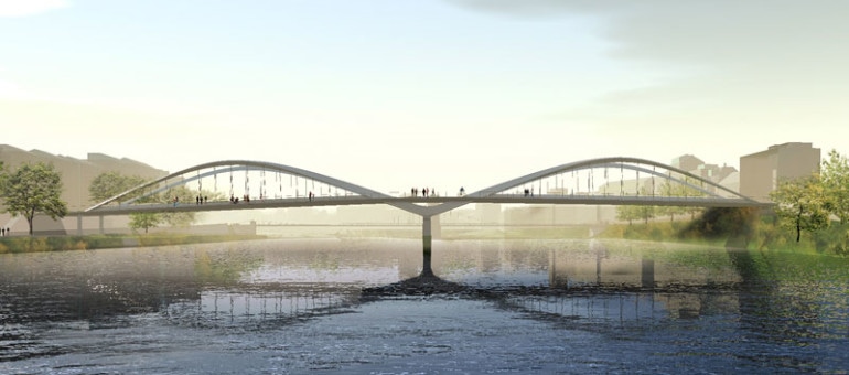 Le pont Schuman à Lyon, destiné aux voitures de trop ?