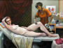 Vénus Beauté. Brunel et Girard 2010. Huile sur bois (180 cm x 122 cm). Source : www.conisme.com.