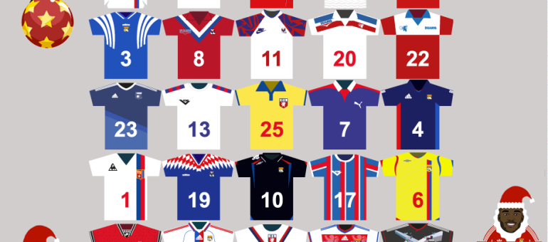 Un calendrier de l’Avent 2014 spécial OL