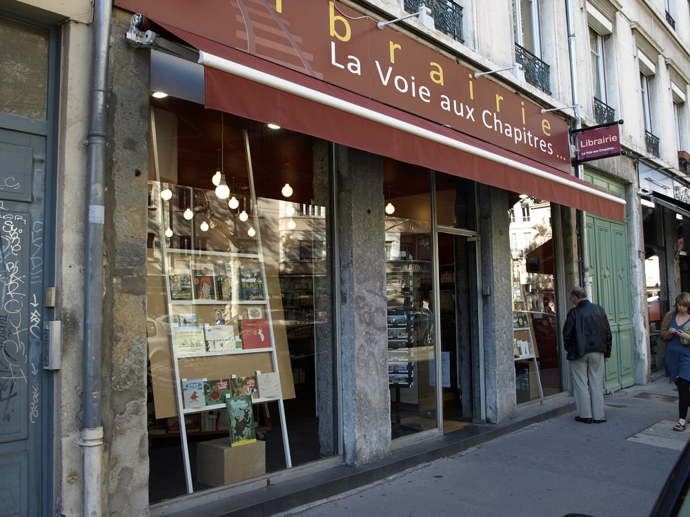 Librairie La Voix au chapitre, à Lyon, fait partie du réseau de monlibraire.fr. DR