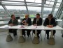 Conférence de presse (de gauche à droite) : Jean PAPADOPULO, Gerard COLLOMB, Gael PERDRIAU, Thierry KOVACS