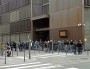 File d'attente Saxe - Préfecture du Rhône. Crédits Axel Poulain/Rue89Lyon