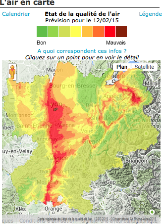 En Rhône-Alpes, les pics de pollution se suivent et se ressemblent