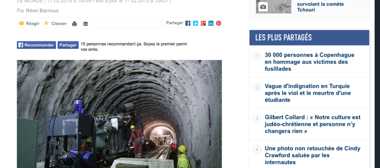 Une taxe poids lourds pour financer le Lyon-Turin ?