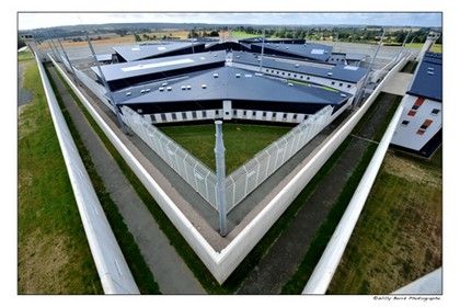 Le centre pénitentiaire d'Alençon-Condé-sur-Sarthe, la prison la plus sécurisée de France ouverte en mai 2013. ©Ministère de la Justice