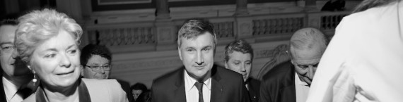 Christophe Guilloteau (UMP) en passe de devenir le nouveau président du Rhône. Crédit : Eric Soudan.