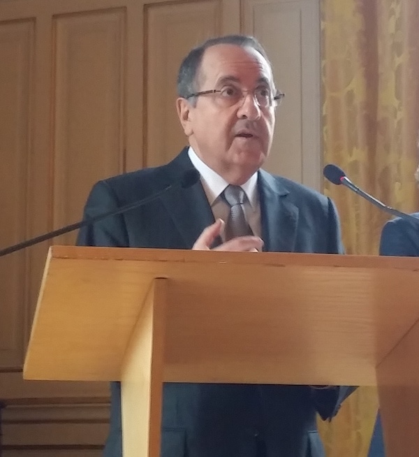 Michel Delpuech nouveau préfet du Rhône, le lendemain de sa prise de fonction. Première rencontre avec la presse le 2 avril dans les salons de la préfecture. ©LB/Rue89Lyon