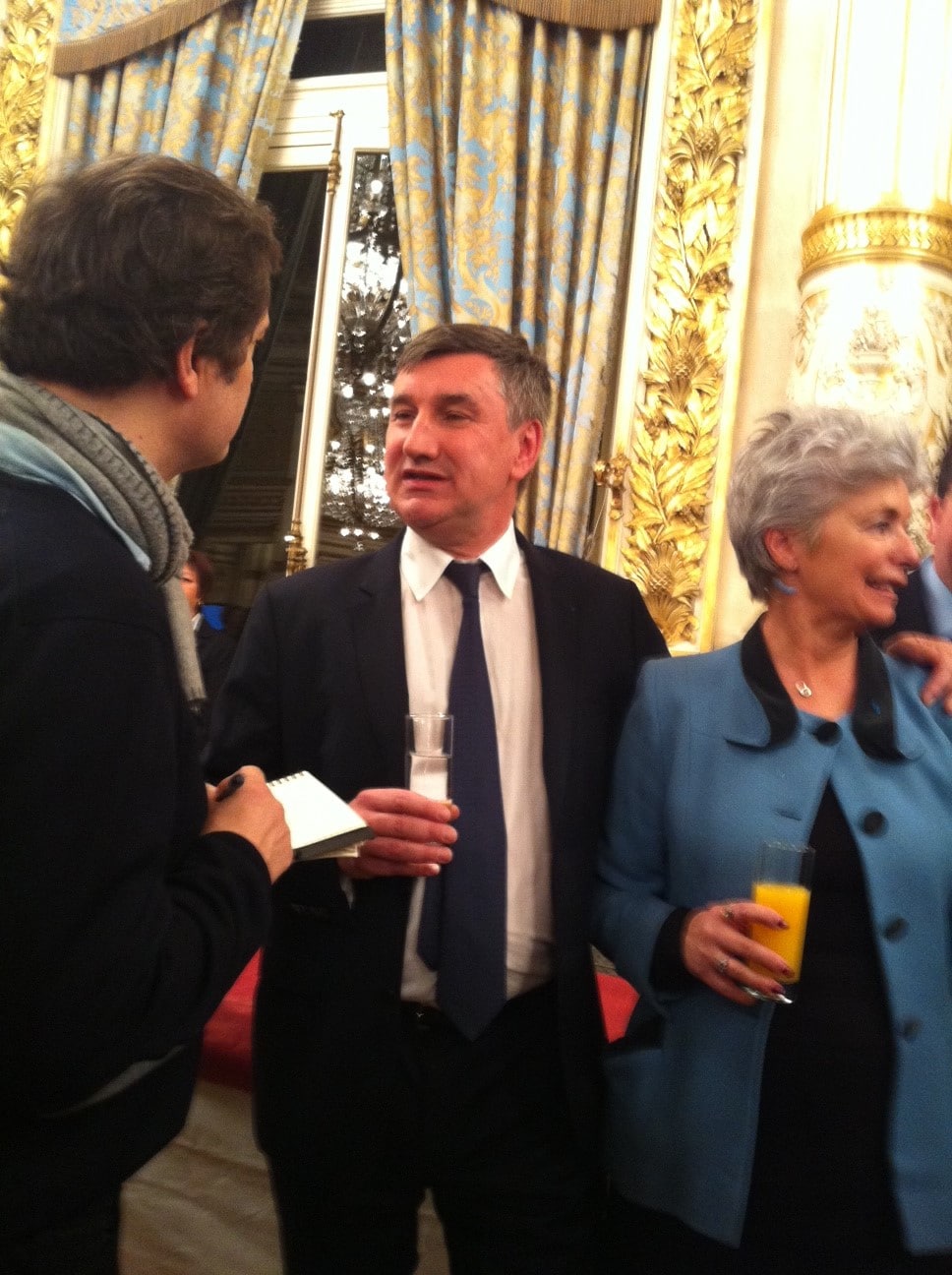Christophe Guilloteau, représentant de la victoire de l'UMP dans le Rhône ce dimanche 29 mars. Crédit : Rue89Lyon.
