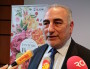 Georges Képénékian à la conférence de presse de présentation du Festival mondial des roses à Lyon.©LB/Rue89Lyon