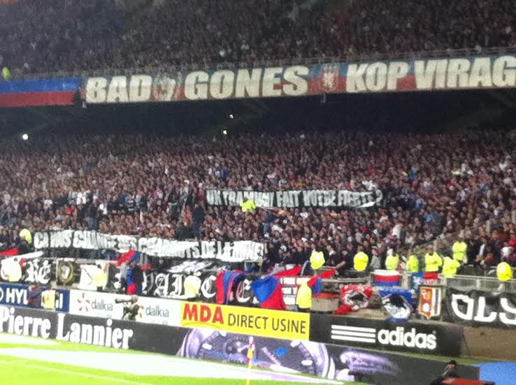 Les supporters de l’OL monomaniaques de la vanne anti-stéphanoise