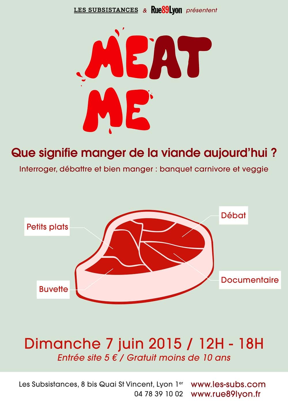 Affiche Meat me