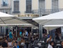 La terrasse du Boston Tavern, place des Terreaux à Lyon