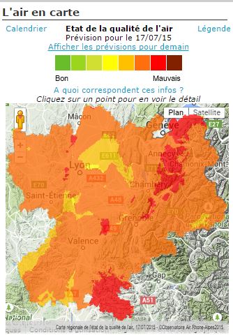 La canicule revient, le pic de pollution à l’ozone aussi