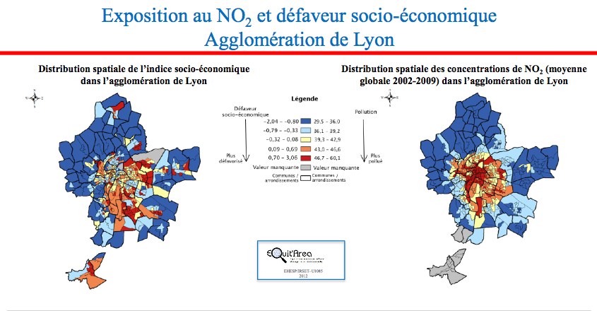 La pollution coûte cher et affecte d’abord les plus modestes, exemple à Lyon