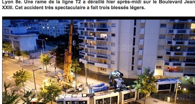 Un tramway déraille à Lyon. Comment est-ce possible ?