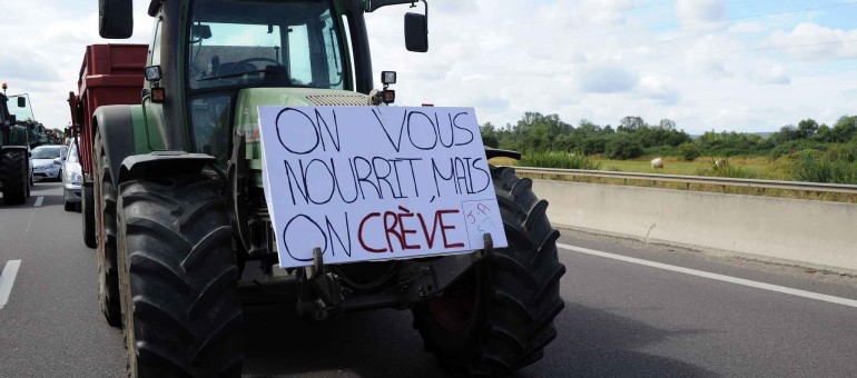 Nouvelles actions des agriculteurs dans le Lyonnais et la Loire