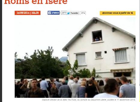 Saint-Martin d’Hères : la vidéo d’une famille de Roms délogée par des riverains survoltés