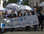 La "Marche des parapluies" est organisée chaque année à Lyon par Forum réfugiés dans le cadre de la journée mondial des réfugiés. ©DR