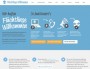 Capture d'écran du site Flüchtlinge Willkommen.