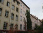 Façade arrière des bâtiments de la rue Pierre Blanc, depuis la cour du lycée Flesselles, qui remplace l'ancien couvent des Carmélites