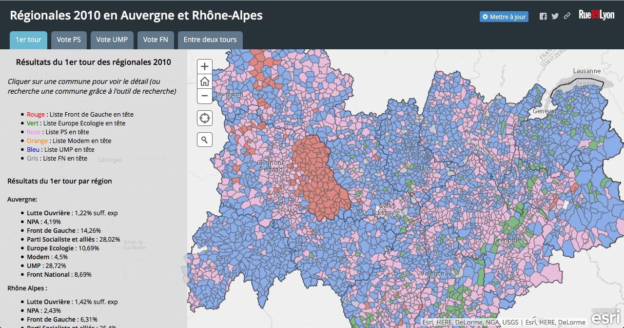 Elections en Auvergne Rhône-Alpes : la fusion favorisera-t-elle le basculement à droite ?