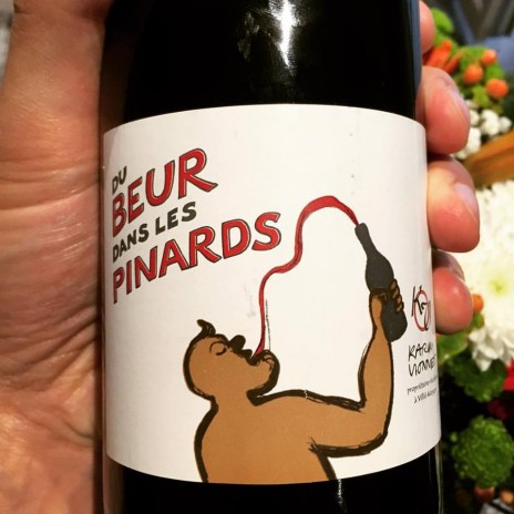 L’étiquette de la cuvée "Du Beur dans les pinards" (AIA/Rue89)